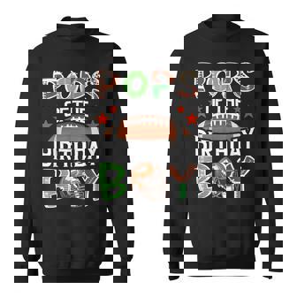 Pops Of The Birthday Boy Game Day Football Lover Sweatshirt Unisex | Mazezy