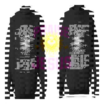 Praise Jesus Our Lord &Aviour For An Abundant New Life スウェットシャツ - Kawaiitshirt