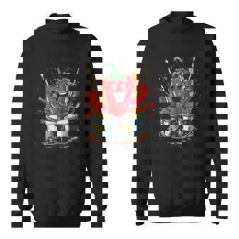 Pretty Paprika Drummer For Drumming And Chili Lovers Tank Top Sweatshirt Unisex | Mazezy