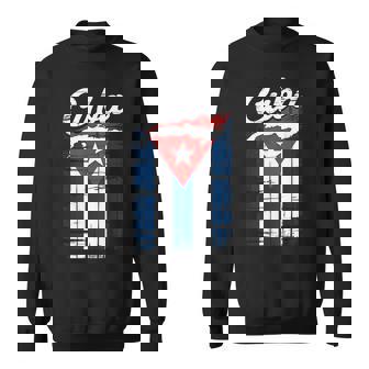 Pride Cuban Flag Cuba Bandera Cubana Hispanic Heritage Month Sweatshirt Unisex | Mazezy
