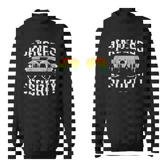 Princess Security Birthday Dad Brother Castle Sunglasses Sweatshirt | Seseable UK