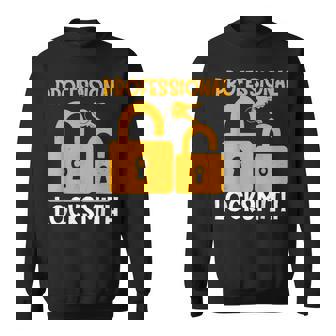 Professional Locksmith Locksmithing Lock Pickers Sweatshirt Unisex | Mazezy