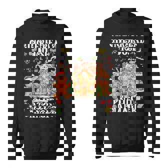 Project Manager Gingerbread House Decorating Baking Xmas Sweatshirt Unisex | Mazezy