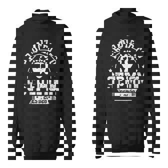 Promoted To Step-Mom 2028 Step-Mom 2028 Baby Announcement Sweatshirt Unisex | Mazezy