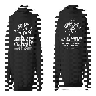 Promoted To Step Mom Est 2026 Baby Announcement Sweatshirt Unisex | Mazezy