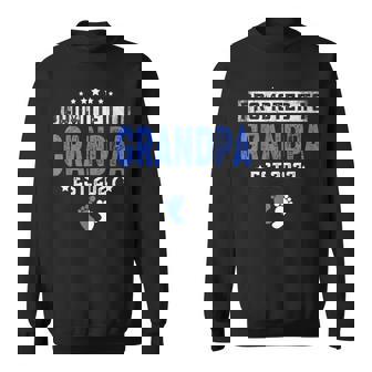 メンズ Promoted To Grandpa Est 2027 Dad スウェットシャツ - Kawaiitshirt