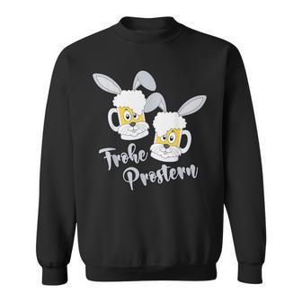 Prosterhase Osterhase Frohe Prostern Bier Party Hase Sweatshirt - Geschenkecke