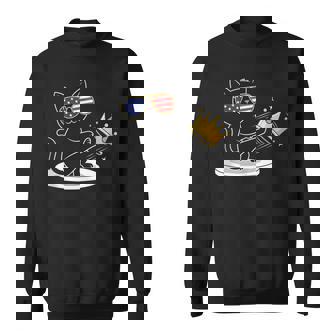 Protesting Cat No King Tank Top Sweatshirt Unisex | Mazezy