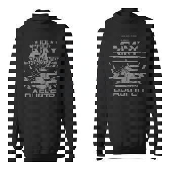 Proud Army National Guard Daughter Flag USA Military Veteran Tank Top Sweatshirt Unisex | Mazezy