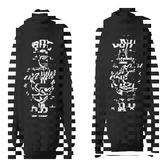 Proud Coast Guard Dad USCG Coastie Family Matching Tank Top Sweatshirt Unisex | Mazezy