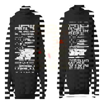 Proud Daughter Of A Coast Guard Veteran US Veteran Family Sweatshirt Unisex | Mazezy