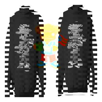 Puerto Rican Crochet Frog Boricua Amigurumi Island Pride Sweatshirt - Monsterry