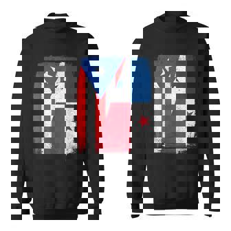 Puerto Rican Panamanian Flag Puerto Rico Panama Heritage Sweatshirt Unisex | Mazezy