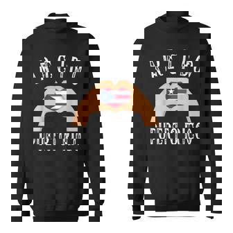 Puerto Rico Flag Heart Arecibo City スウェットシャツ - Kawaiitshirt