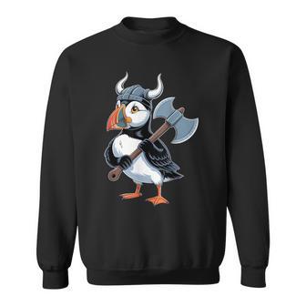 Puffin Viking Scandinavia Viking Norse Icelandic Iceland Sweatshirt - Thegiftio UK