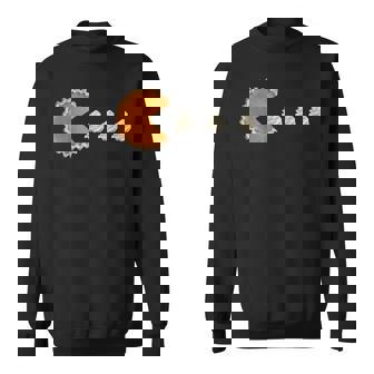 Pumpkin Pie Thanksgiving Gamer Video Games Pumpkin Pie Sweatshirt - Monsterry