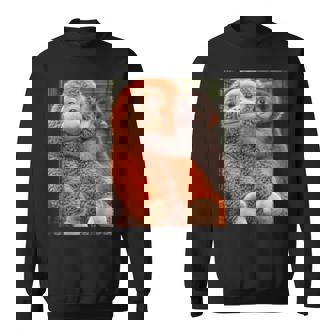 Punch The Monkey Meme X Ape Cute Punch Monkey Baby Meme スウェットシャツ - Kawaiitshirt