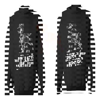 Puppy Lover Dog Lover Don´t Tell German Wirehaired Pointer Sweatshirt Unisex | Mazezy