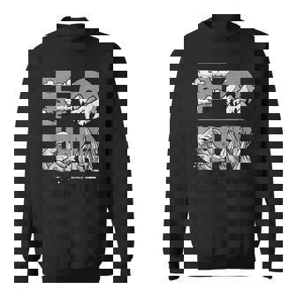 Quatre Éléments Air Terre Eau Feuymboles Triangle Grec Sweater e - Cadeauxyz