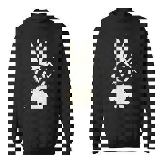 Rabbit Kawaii Creepy-Cute Bunny Aesthetic K-Pop & Alt Vibe Tank Top Sweatshirt Unisex | Mazezy