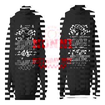 Race Car Birthday Party Nonni Of The Birthday Boy Sweatshirt Unisex | Mazezy