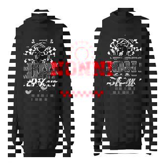 Race Car Birthday Party Racing Family Nonni Pit Crew Sweatshirt Unisex | Mazezy