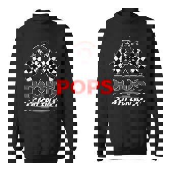 Race Car Birthday Party Racing Family Pops Pit Crew Sweatshirt Unisex | Mazezy