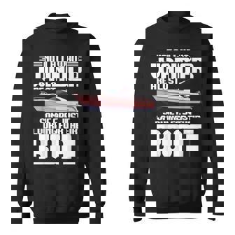 Radio Controlled Boat Model Wander Remote Control Boat Sweatshirt Unisex | Mazezy