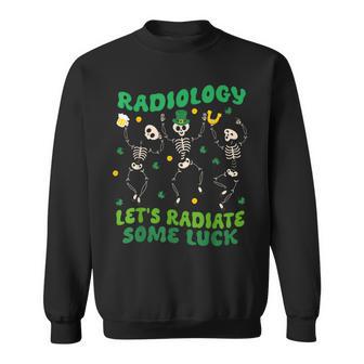 Radiology Let's Radiate Some Luck Radiology St Patrick's Day Sweatshirt - Thegiftio UK