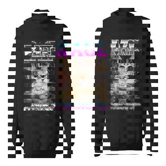 Rage Consumes Me Silly Cat Sweatshirt - Thegiftio