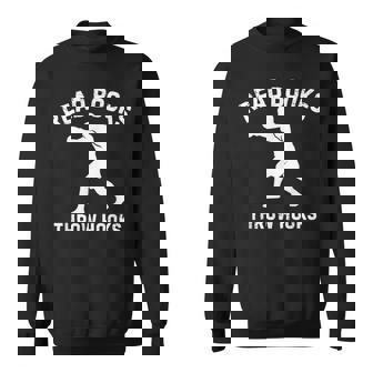 Read Books Throw Hooks Boxing Fighter Scholar Sweatshirt Unisex | Mazezy