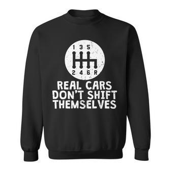 Real Cars Humoristique Pour Amateurs Deoiture Manche Longue Sweater e - Cadeauxyz