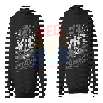 Red And Blueberries Patriotic Fourth Of July Sweatshirt Unisex | Mazezy