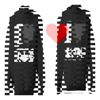 Red Heart I Love Kos Sweatshirt - Thegiftio