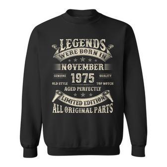 Regalos De Cumpleaños Número 50 Para Hombres De 50 Años Noviembre De 1975 Camisa de entrenamiento - Regaloses