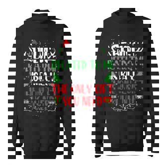 Being Related To Me Christmas Family Xmas Pajamas Pjs Sweatshirt | Seseable CA