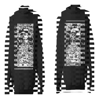 The Rescue Mom Animal Rescue Adopt Cat Dog Tarot Card Sweatshirt Unisex | Mazezy