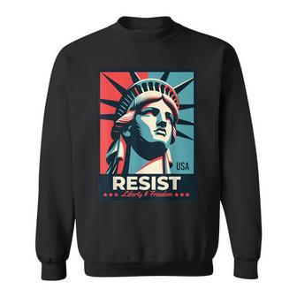 Resist 自由の女神 Resist スウェットシャツ - Kawaiitshirt