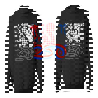 Retro American Coquette Bow 250 Flag Tee 4th Of July Sweatshirt Unisex | Mazezy