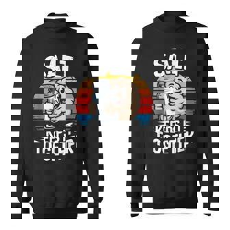 Retro Baking Cookies Casserole Retro Housewife Sweatshirt Unisex | Mazezy