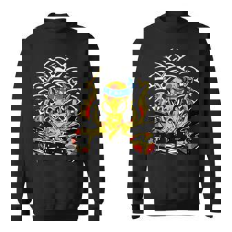 Retro Drumsticks Drummer Drums Hand スウェットシャツ - Kawaiitshirt