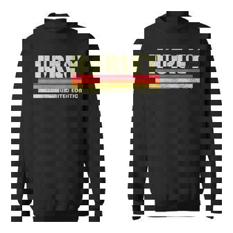 Retro Hurley Home State Cool 70s 80s Style Sunset Sweatshirt Unisex | Mazezy