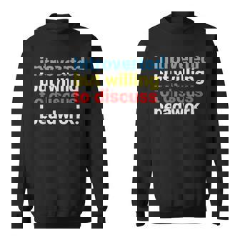 Retro Introverted But Willing Beadwork Beads Lover Sweatshirt Unisex | Mazezy