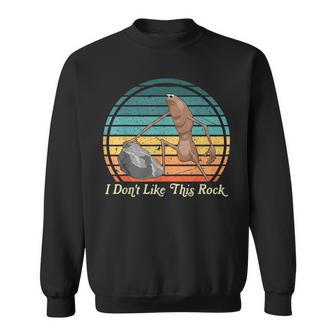 Retro Marcus The Worm I Don't Like This Rock Sweatshirt - Thegiftio UK