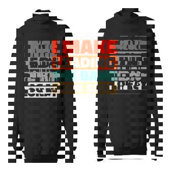 Retro Music Ensemble Instrumental Vintage Band Director Sweatshirt Unisex | Mazezy