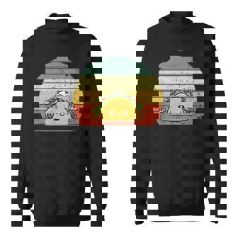 Retro Taco Lover Shirt Retro Taco Humor Sweatshirt Unisex | Mazezy