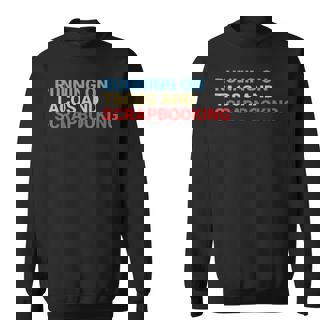 Retro Tacos And Scrapbooking Lover Scrapbooker Sweatshirt Unisex | Mazezy