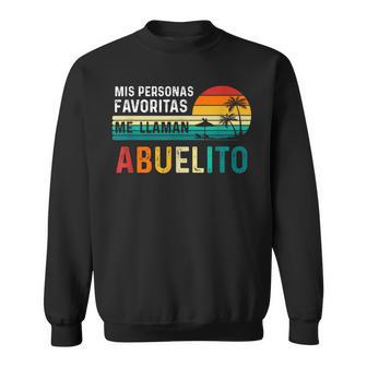Retrointage Día Del Padre Mis Personas Favoritas Abuelito Camisa de entrenamiento - Regaloses