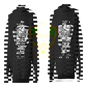 Rhino Safari Explorer Wildlife South Africa Sweatshirt Unisex | Mazezy