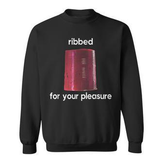Ribbed For Your Pleasure Ribbed Cranberry Sauce Sweatshirt - Thegiftio UK